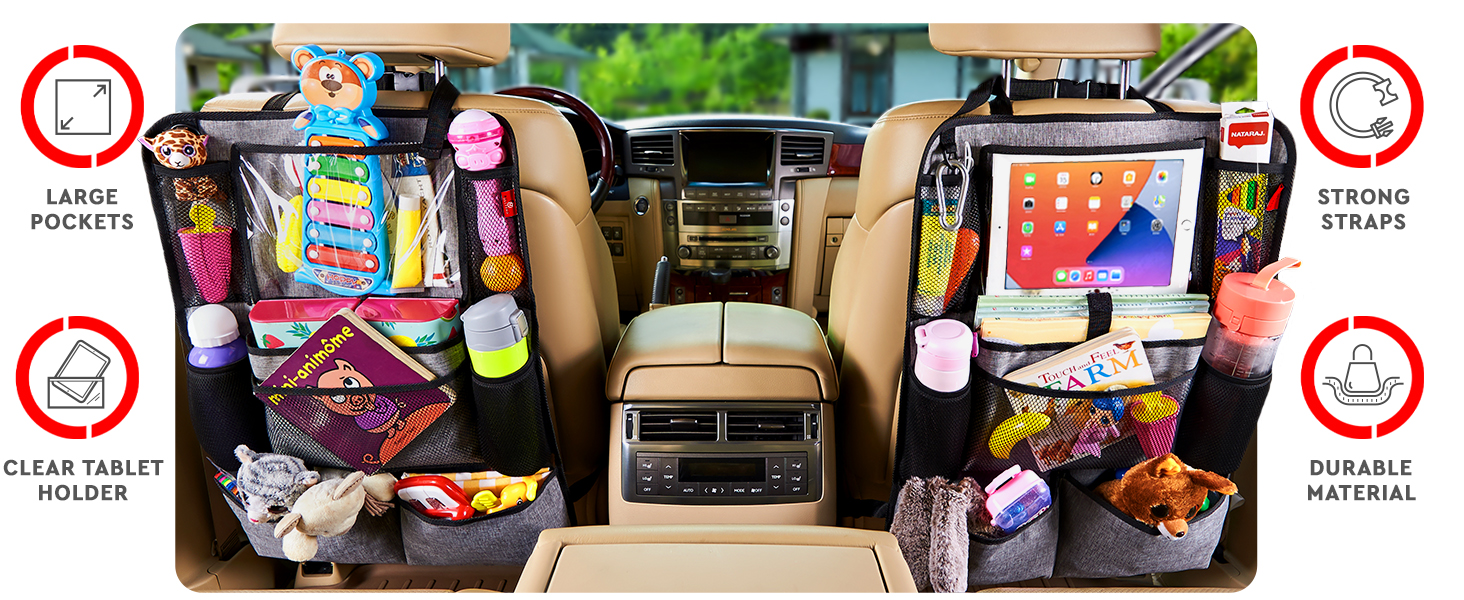 car seat organizer usage