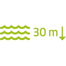 Resistente al agua hasta 30 m