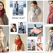 WY cashmere scarf winter women scarf