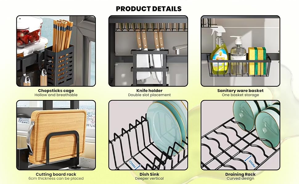Space Saving Bartan Stand