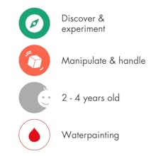 Janod My First wooden mosaics kit with 6 punched cards and 38 pieces for children ages 2 and up.