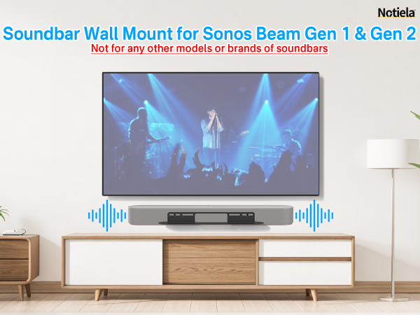 Amazon.com: notiela Soundbar Mount for Sonos Beam Wall Mount