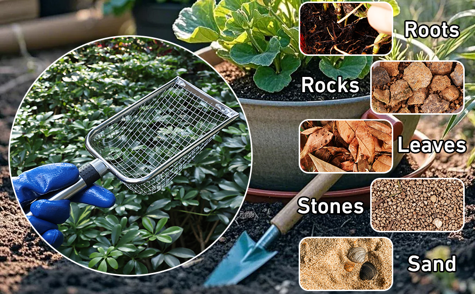 Gardening Soil Sifter Set