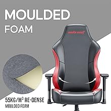 andaseat ergonomic gaming office chair gamer chairs leather with neck support desktop desks