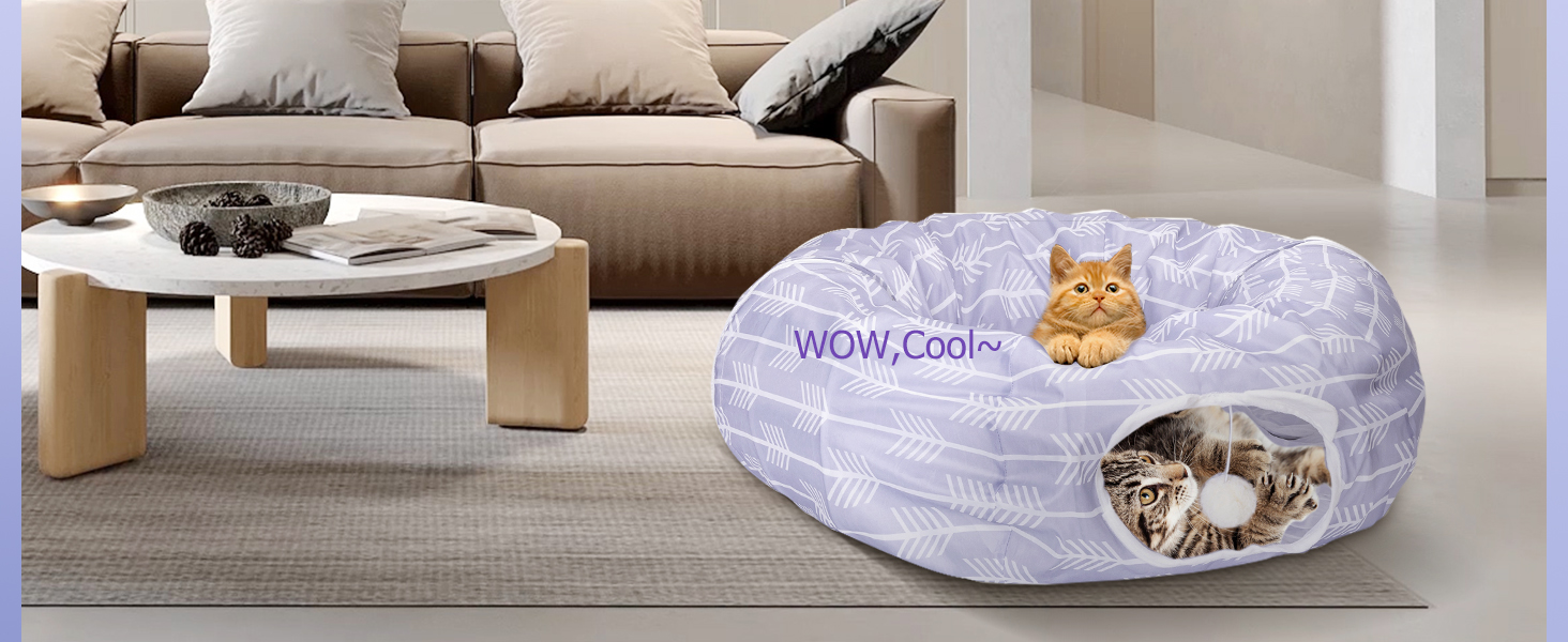 tunnel bed cat