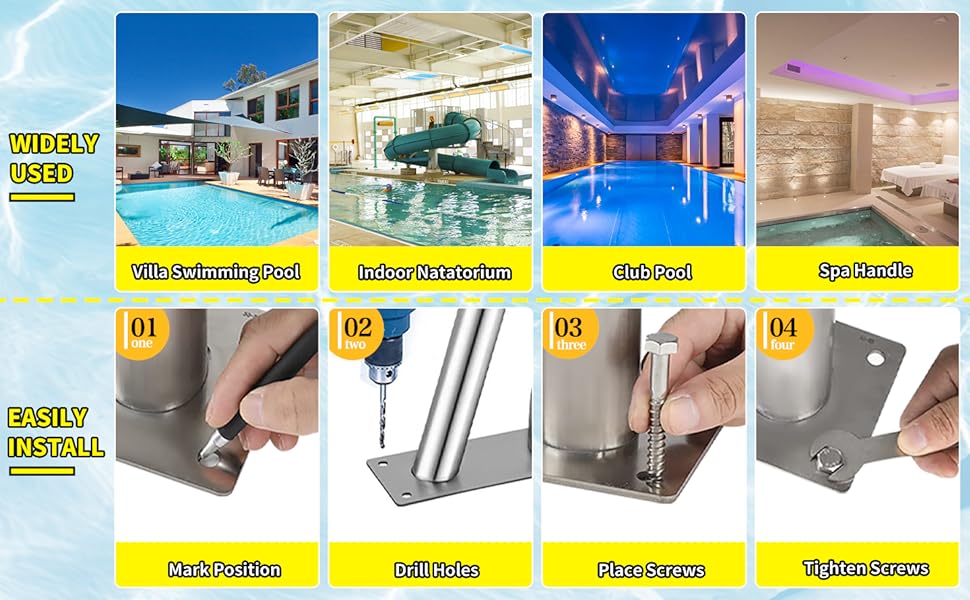 POOL HANDRAIL