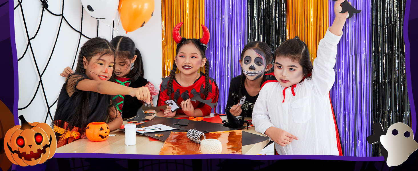 halloween party backdrop
