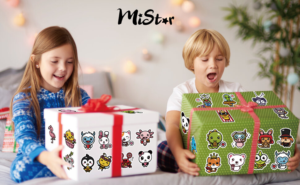 animal stickers for kids as party gifts for kids teens girls & boys