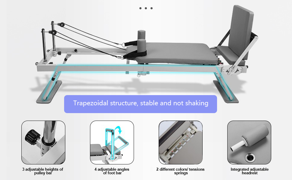 pilates reformer set reformer flo pilates portable reformer