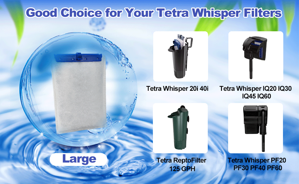 xbbwmrs 16Pack Large Replacement Filter Cartridges for