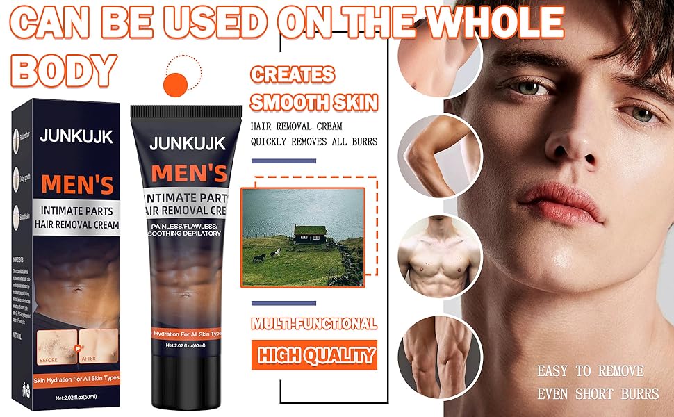 Hair Removal Cream for Men