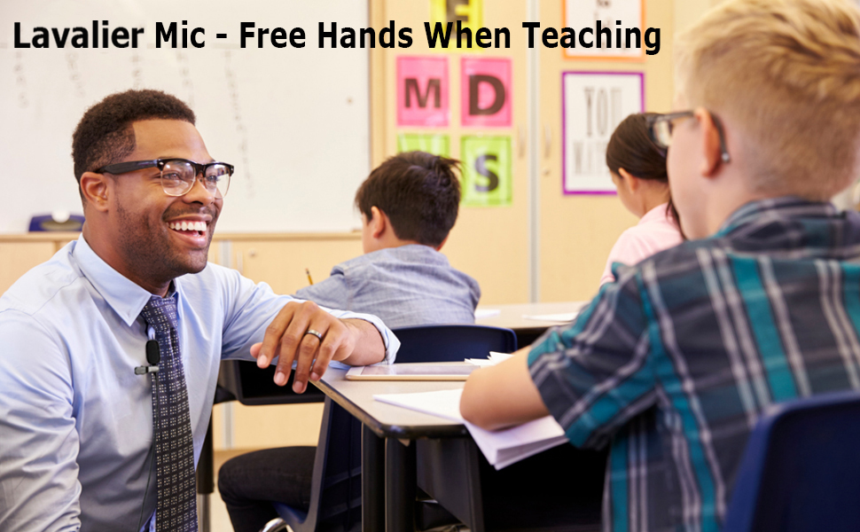 Lavalier Mic - Free Hands When Teaching