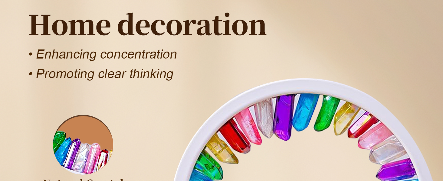 Healing Crystal Lamp