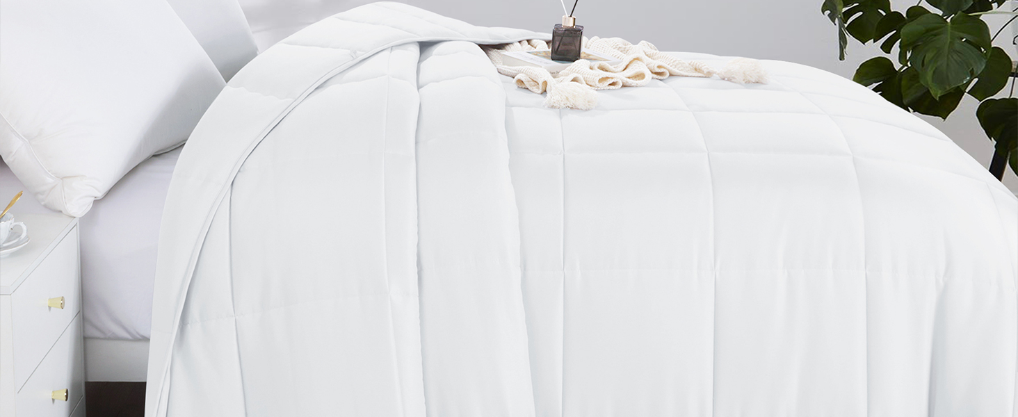 HOMBYS Alaskan King Comforter Lightweight Quilted Down Alternative Duvet Insert for All Season White
| HOMBYS Alaska 4ec78e03 9ac6 4a2d B8e8 Ec3900c67d7c. CR0,0,1464,600 PT0 SX1464 V1
