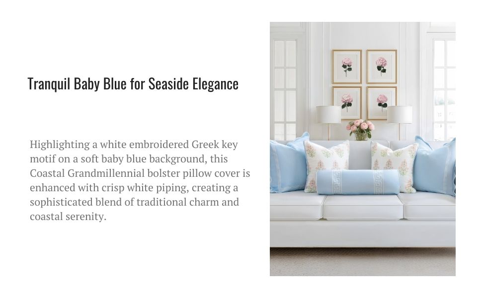 bolster pillow cover