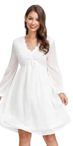 Swiss Dot Baby Shower Midi Wedding Guest Dress