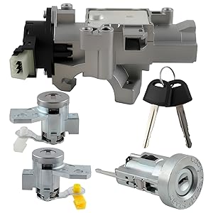 15795321 15795322 Ignition Switch Cylinder Housing with Ignition Lock Cylinders & Keys Assembly Set