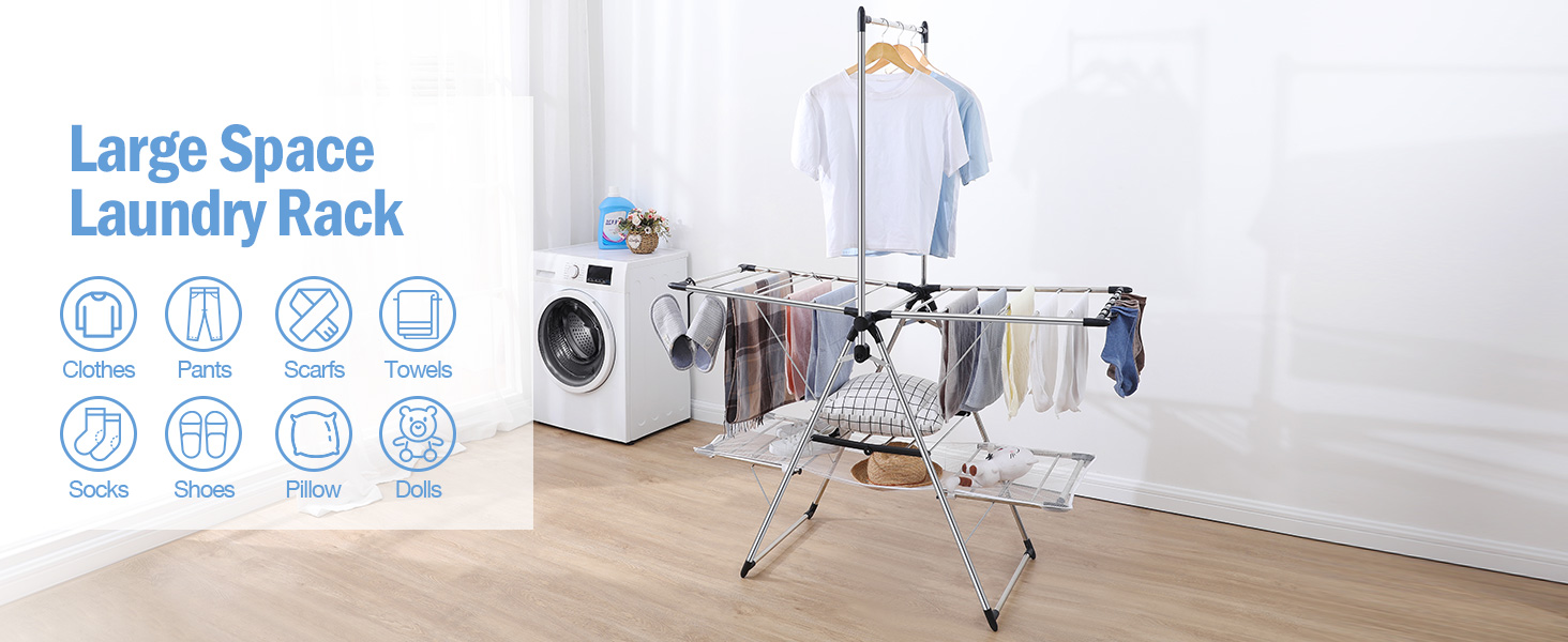 clothes drying rack