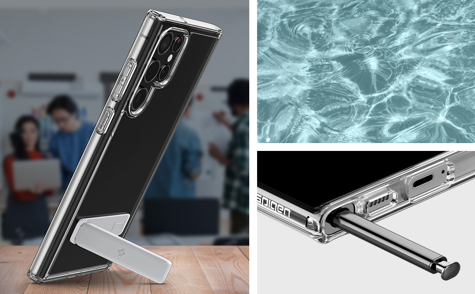 Spigen Ultra Hybrid S Back Cover Case for Samsung Galaxy S22 Ultra (TPU