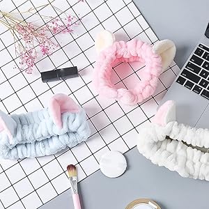 kitty car costume white cat head costume hair accessories for women cosplay headband cat costume