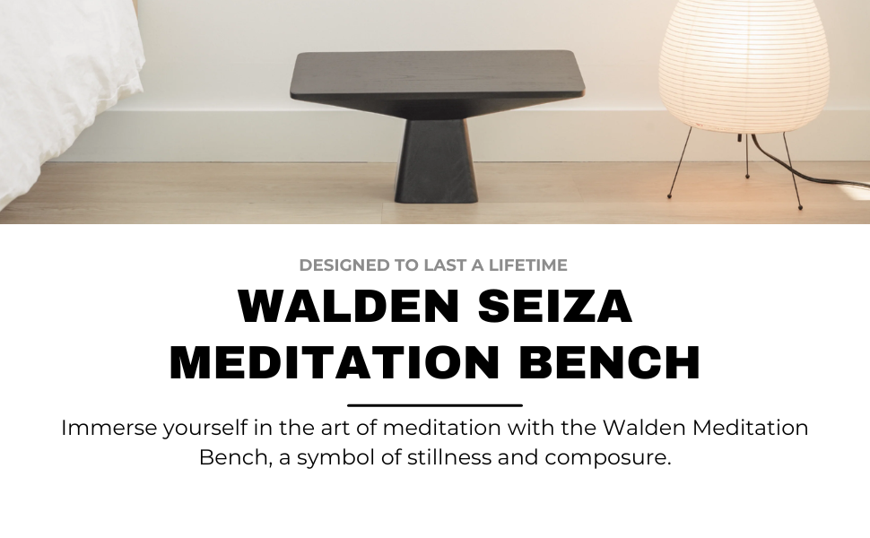 Walden Seiza Meditation Bench