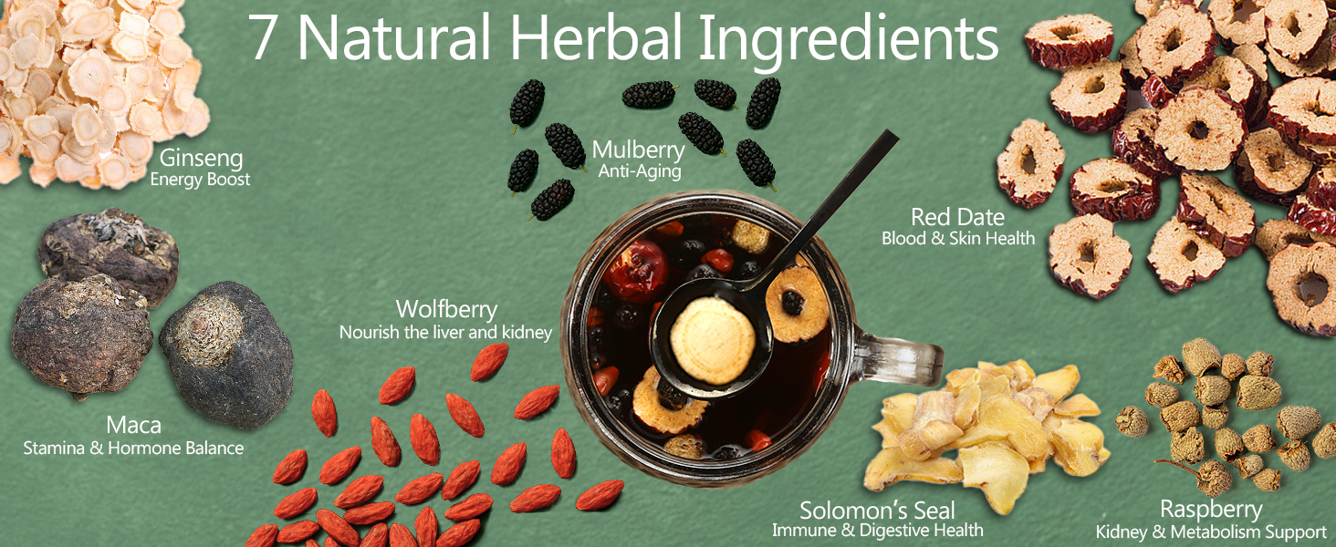 ginseng six treasure tea