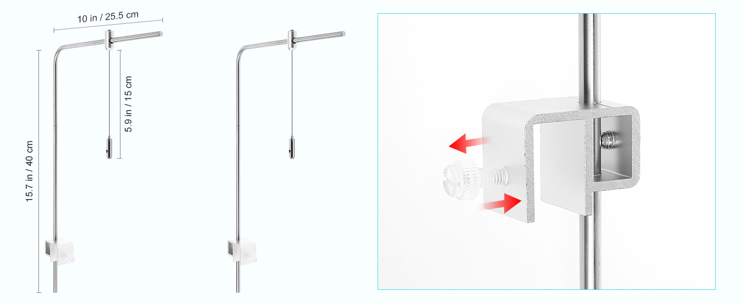 Fish Tank Light Stand Kit