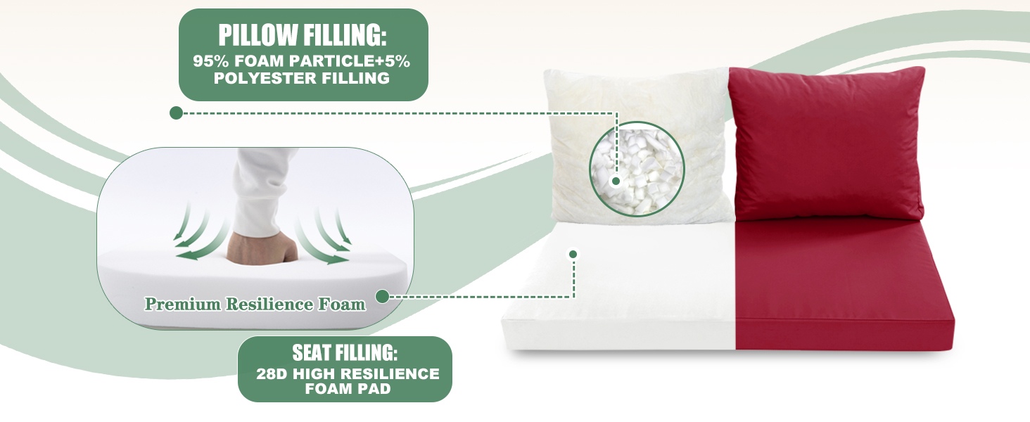 replacement loveseat cushions for outdoor furniture
