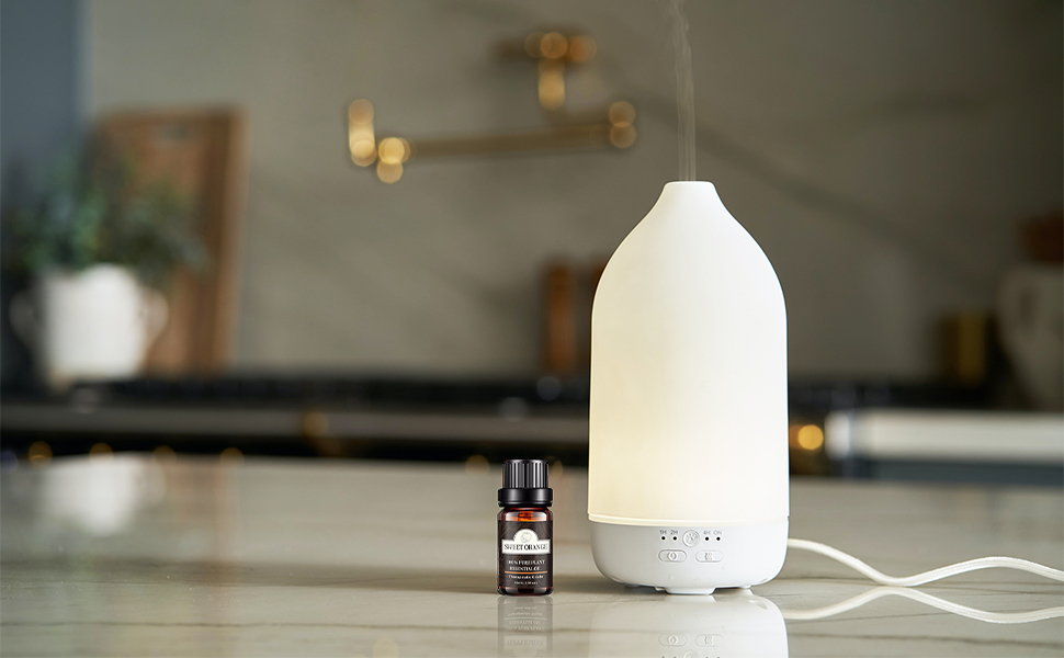 Sweet Orange Essential Oil 100% Natural Orange Essential Oil Aroma Oil 0.3 fl oz (10 ml)