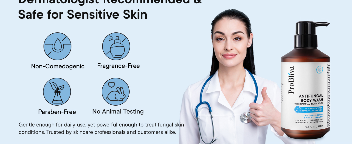 advanced antifungal body wash