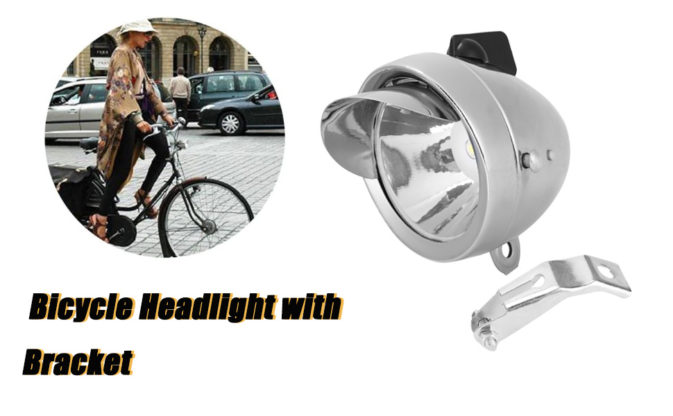  Bike LED Front Head Light Lamp