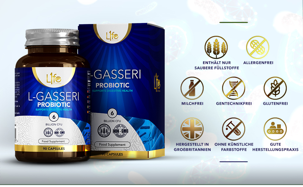 LN Lactobacillus Gasseri | 90 Lactobacillus Gasseri Probiotic Capsules ...