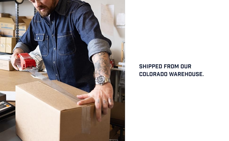 Shipped from our colorado warehouse