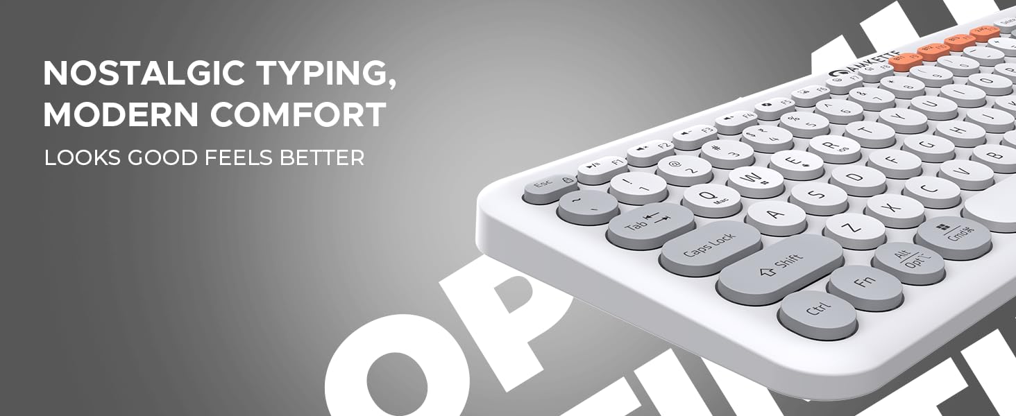 Amkette Optimus XL Multi Device (4in1) Wireless Keyboard