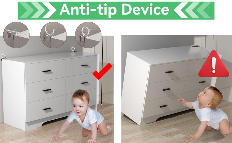 White Dresser