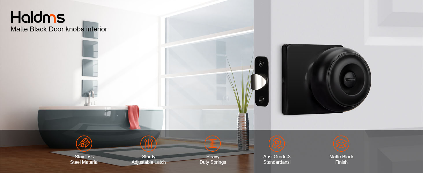 interior door knobs matte black,interior door knobs black,matte black interior door knobs