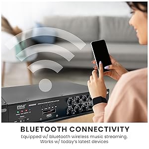 Bluetooth Home PA Mixing Amplifier