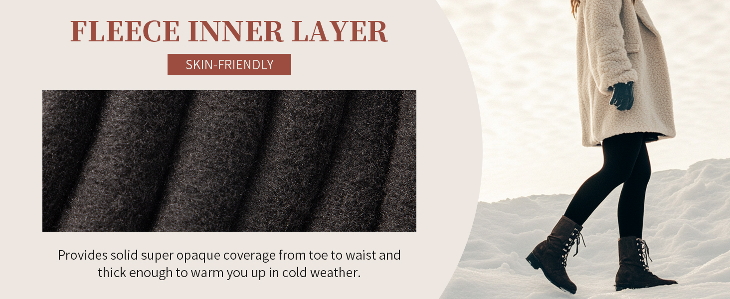fleece lined tights women pantyhose