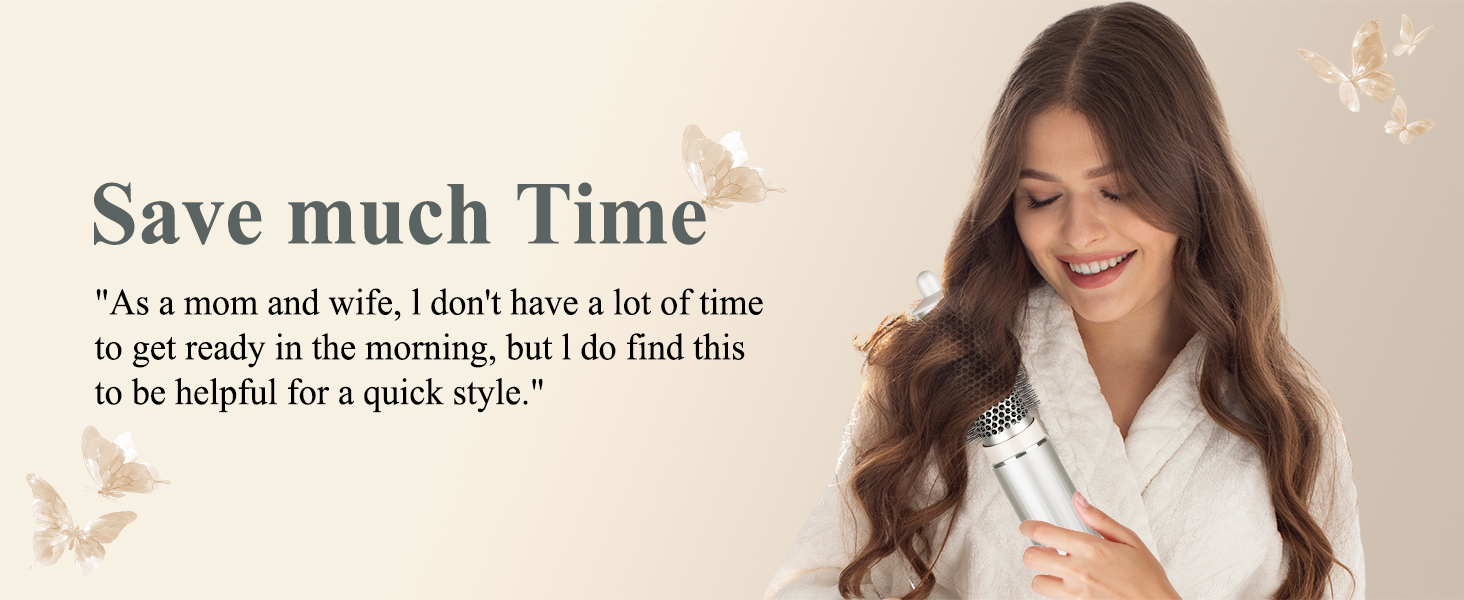 Round Brush Attachment Compatible with Shark FlexStyle Attachments