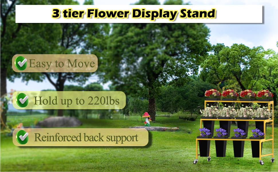flower display rack