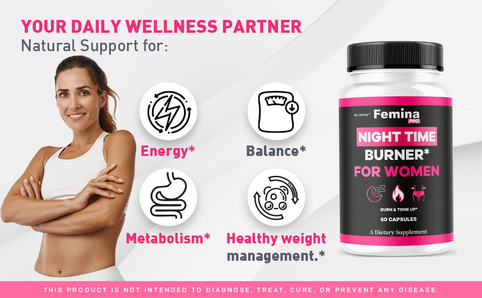 femina pro nighttime pills femina night time capsules for women supplement support