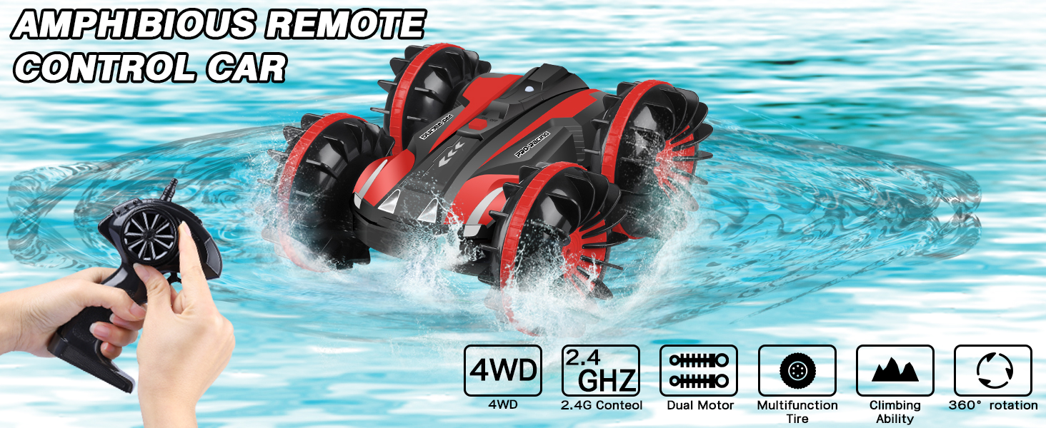 RC Monster Truck Stunt Car