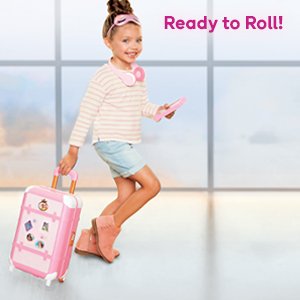 Suitcase, travel, girls, toys, Play, Set, Luggage, Tag, Disney Princess, Style Collection, Pretend