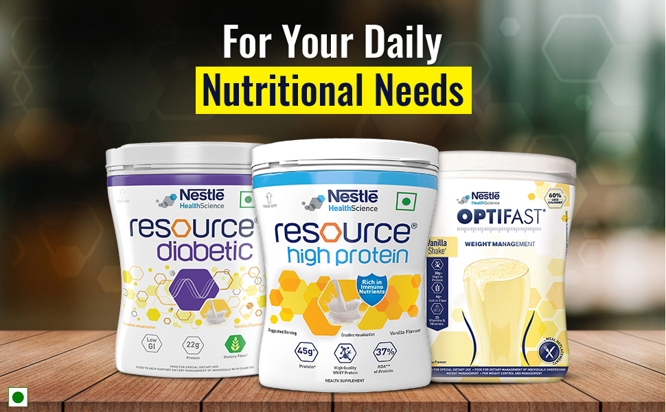 RESOURCE Nestlé High Protein 400 g Amazon.in Health & Personal Care