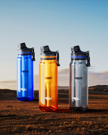 camping & hiking water bottle filters
