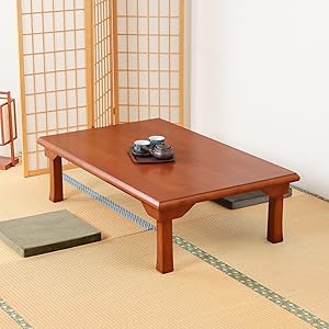 Amazon｜不二貿易 座卓 テーブル 折りたたみ 幅120×奥行75×高さ