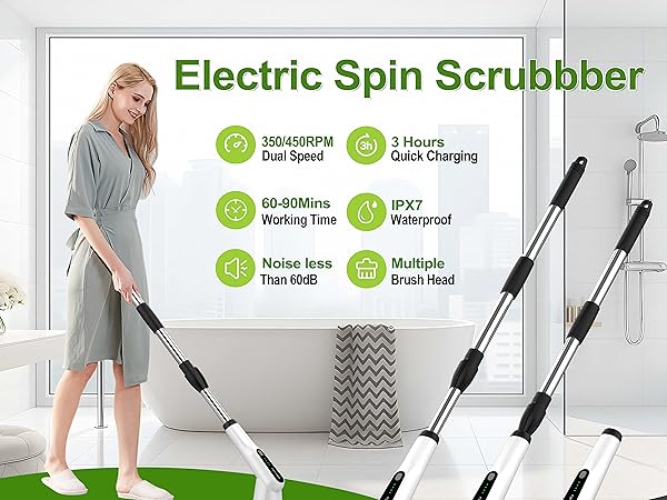 Electric Spin Scrubber