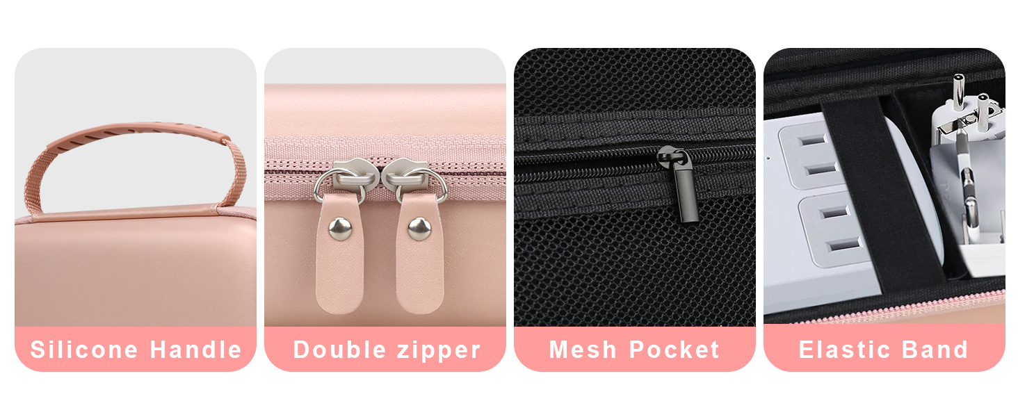  travel adapter storage cases