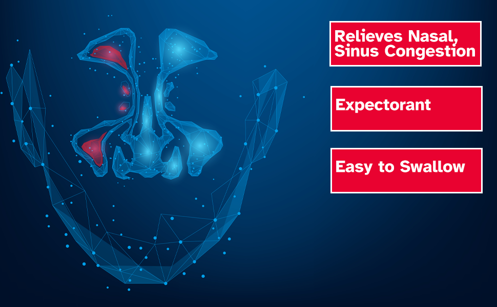 Leader Mucus Relief PE Sinus Congestion, 50 Tablets Per Box