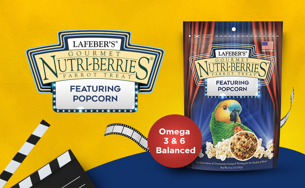 Parrot Popcorn Nutri-Berries